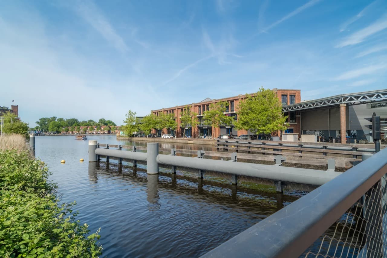 Het kantoor van BE Digital in het FigeeCenter aan het Spaarne in Haarlem